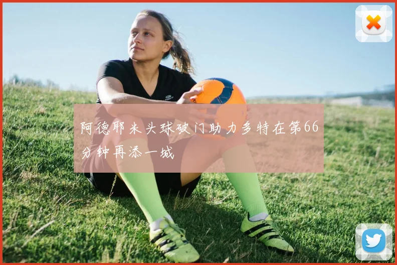 阿德耶米头球破门助力多特在第66分钟再添一城